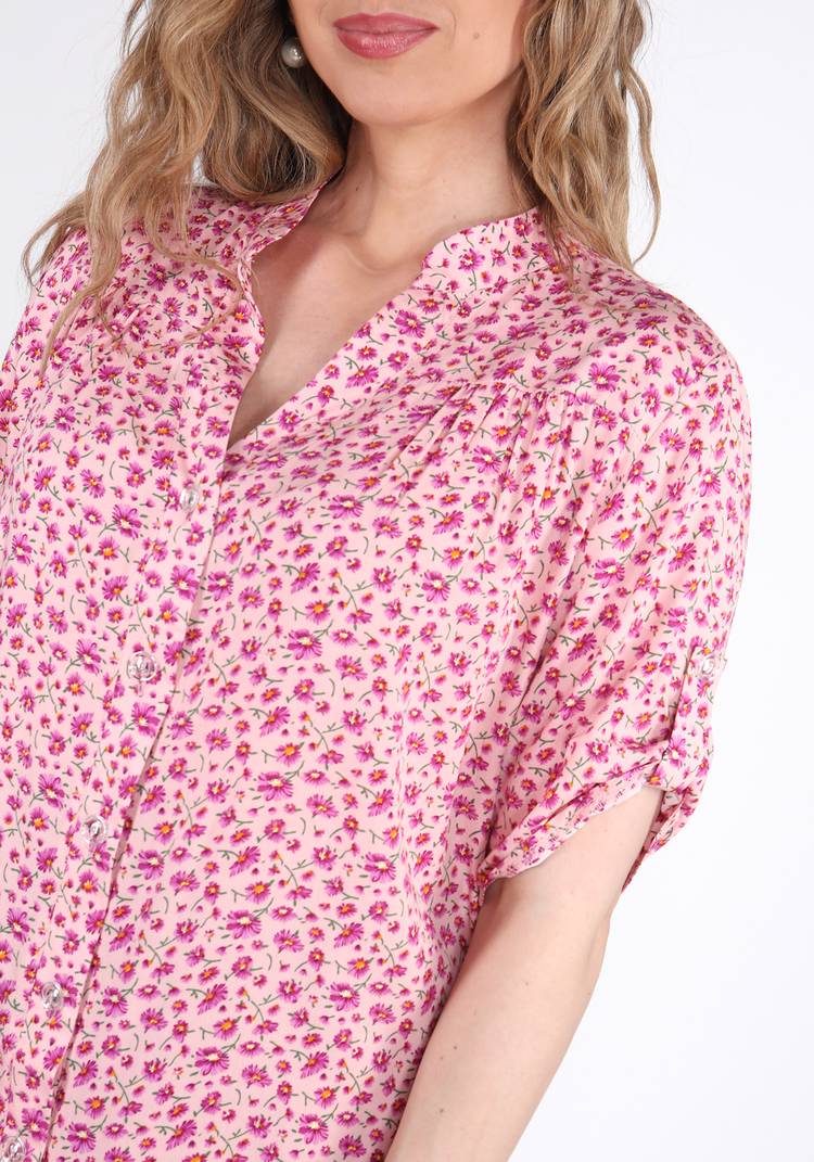 Блуза-рубашка Аленький цветочек шир.  750, рис. 10