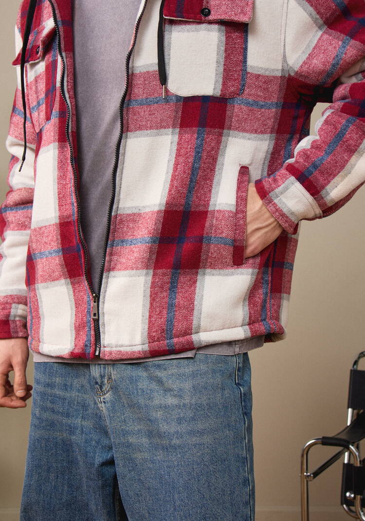 Рубашка с капюшоном и подкладом из шерпы шир.  750, рис. 15