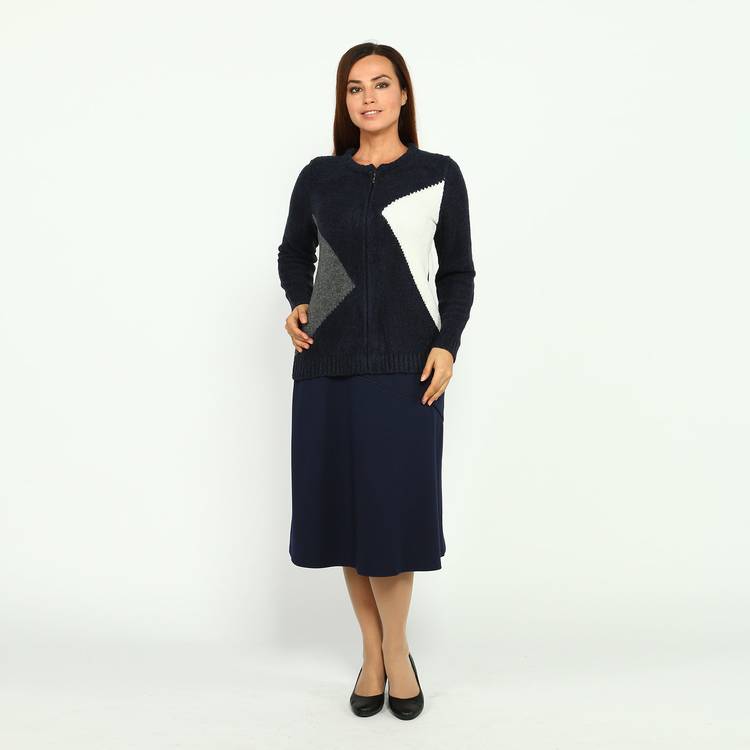 Юбка-трапеция на резинке шир.  750, рис. 9