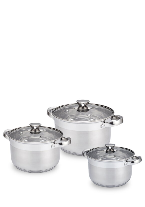 Набор кастрюль с капсульным дном, 6 предметов шир.  580, рис. 2