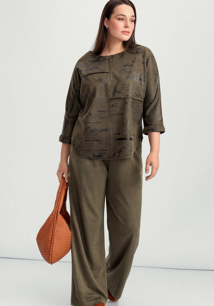 Костюм свободного кроя шир.  750, рис. 29