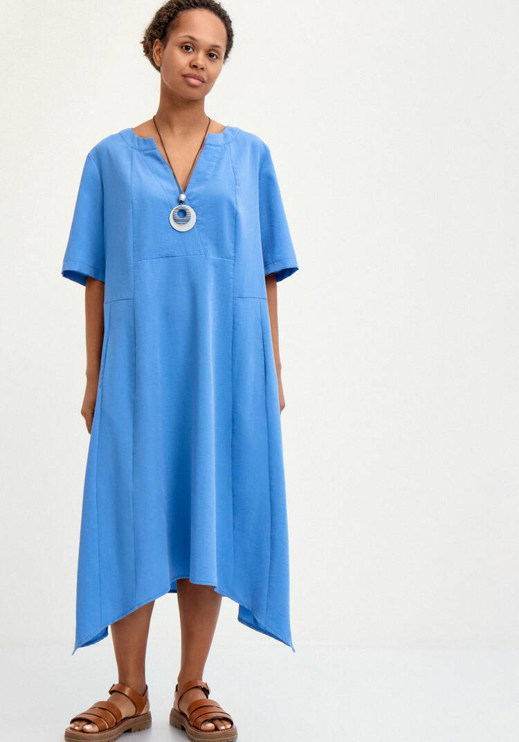 Платье свободного кроя с подвеской шир.  750, рис. 12