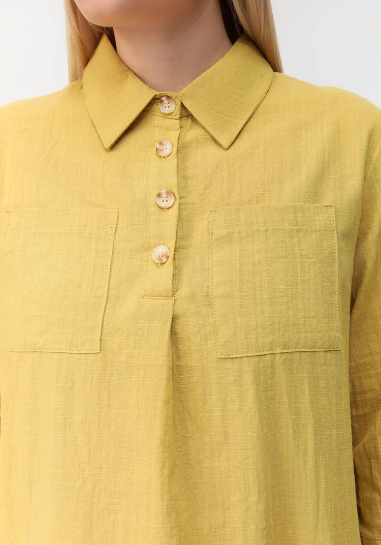 Туника с декоративными пуговицами Тина шир.  750, рис. 18