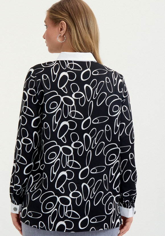 Блуза Анисья шир.  580, рис. 3