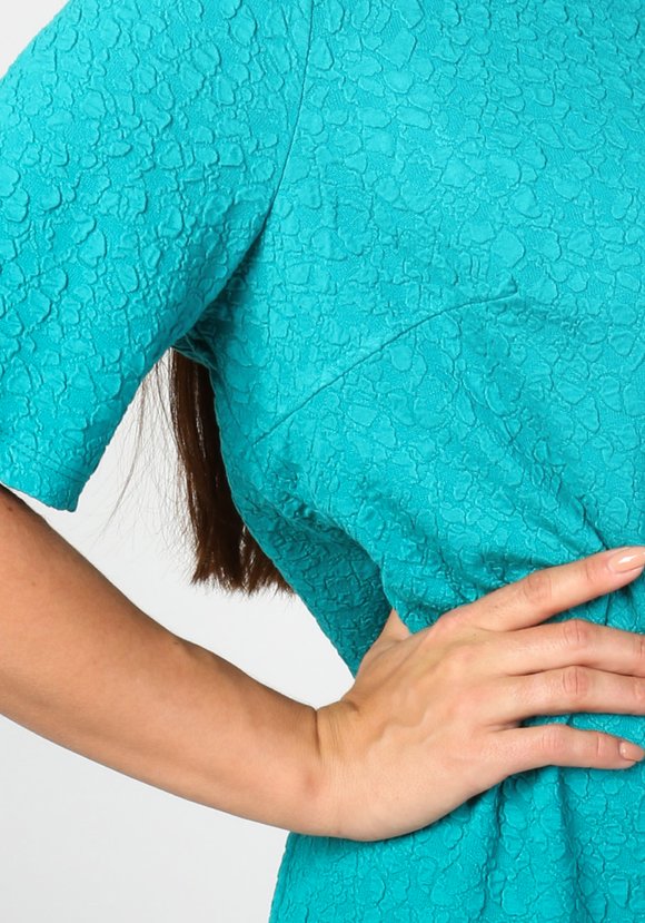 Платье-миди прямого силуэта шир.  580, рис. 14