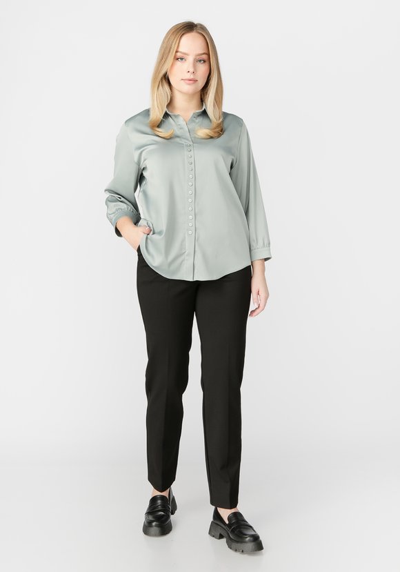 Брюки из плотной ткани джерси шир.  580, рис. 9