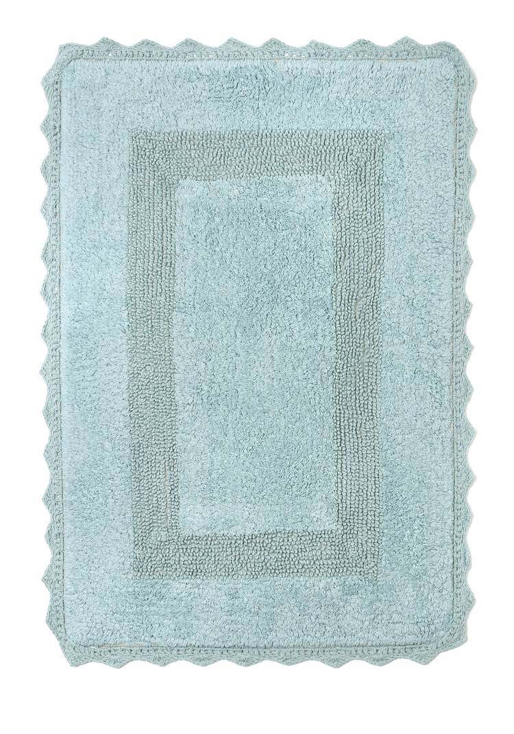 Коврик для ванной с кружевом шир.  750, рис. 1
