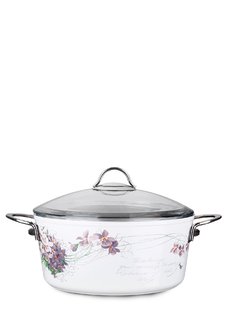 Кастрюля глубокая с деколью