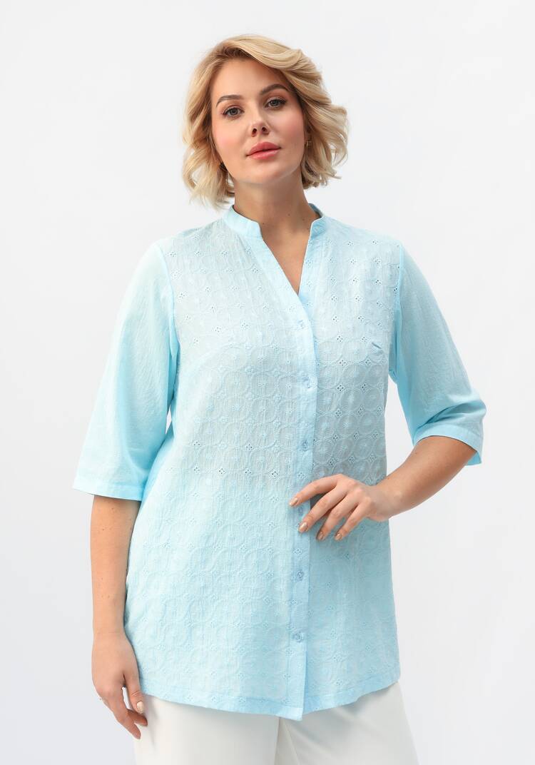 Рубашка из хлопка с шитьем шир.  750, рис. 17