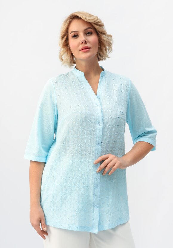 Рубашка из хлопка с шитьем шир.  580, рис. 17