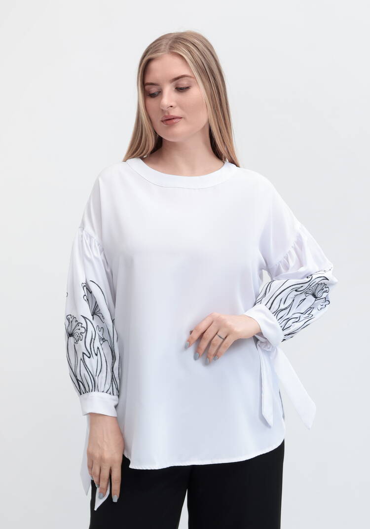 Блуза Самира шир.  750, рис. 6