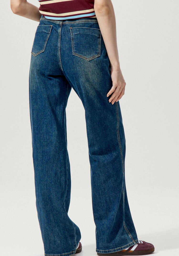 Джинсы с комфортным внутренним поясом шир.  750, рис. 11