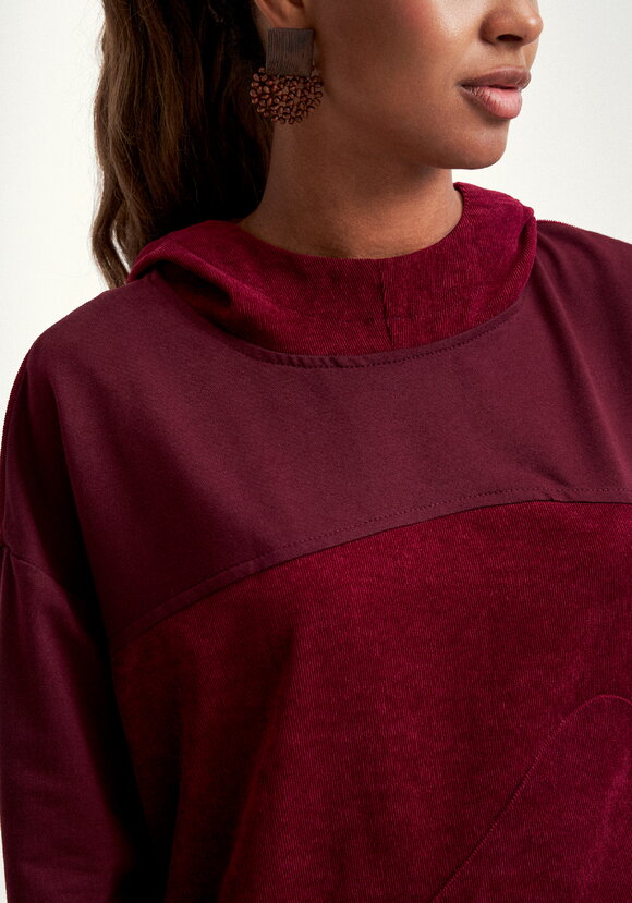 Худи оверсайз комбинированное шир.  580, рис. 22