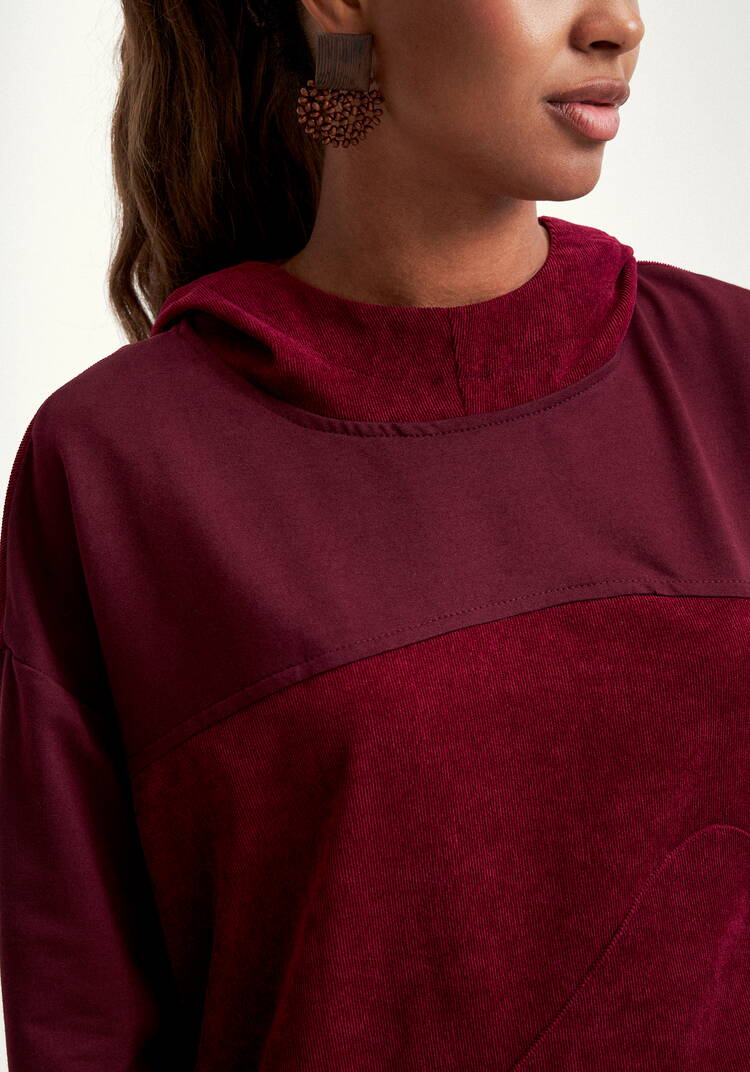 Худи оверсайз комбинированное шир.  750, рис. 22