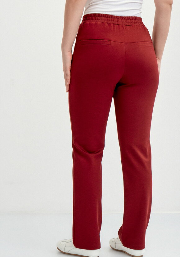 Брюки из джери с кокеткой по спинке шир.  580, рис. 10