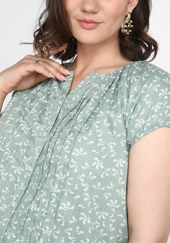 Блуза Свободное время шир.  580, рис. 4