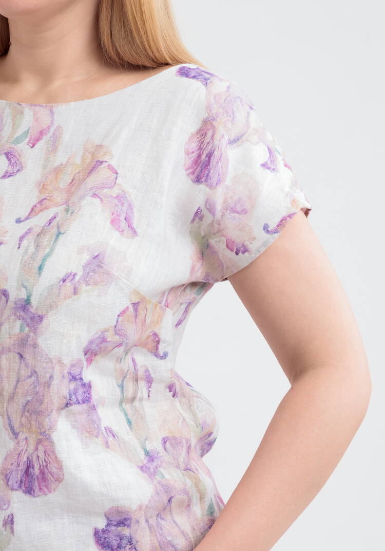 Блуза Нинель шир.  750, рис. 5