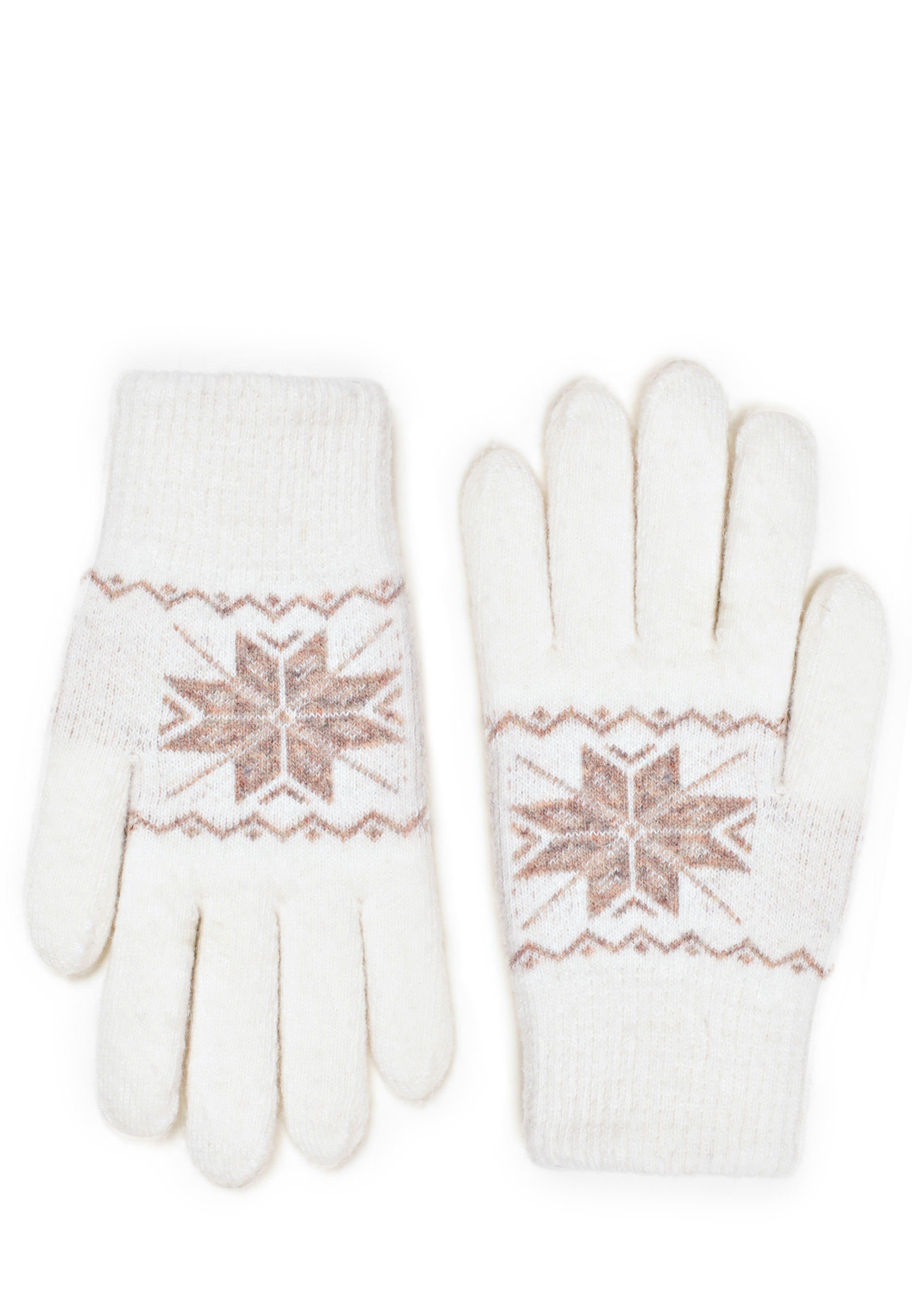 Перчатки женские "Снежинка"