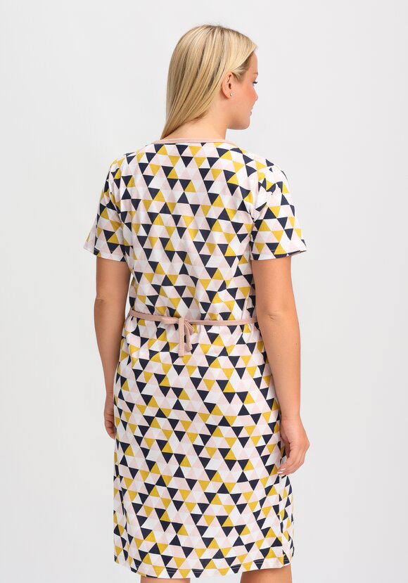 Халат хлопковый Прекрасный день шир.  580, рис. 3