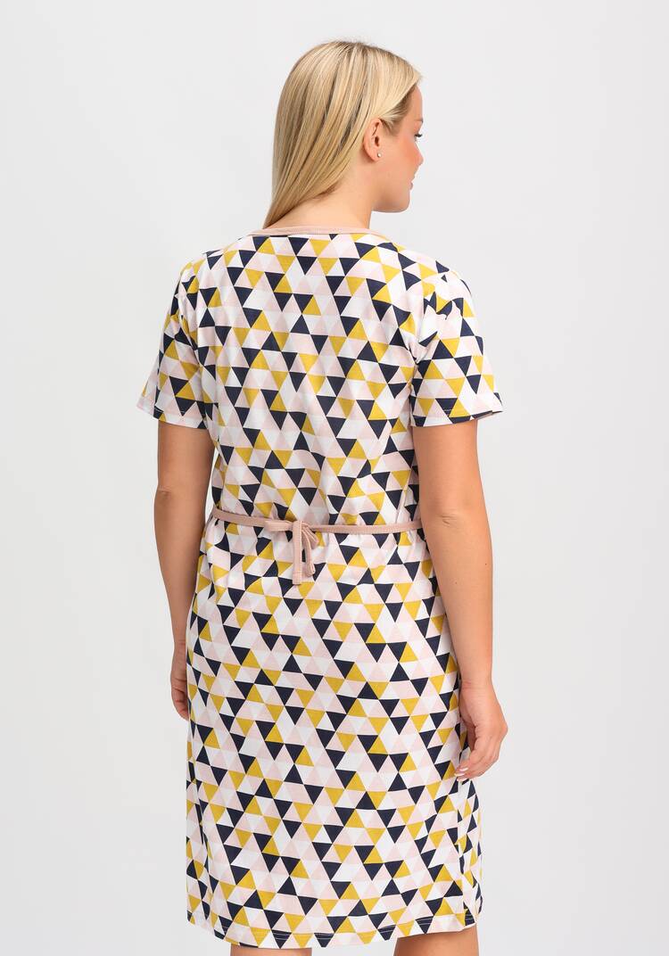 Халат хлопковый Прекрасный день шир.  750, рис. 3