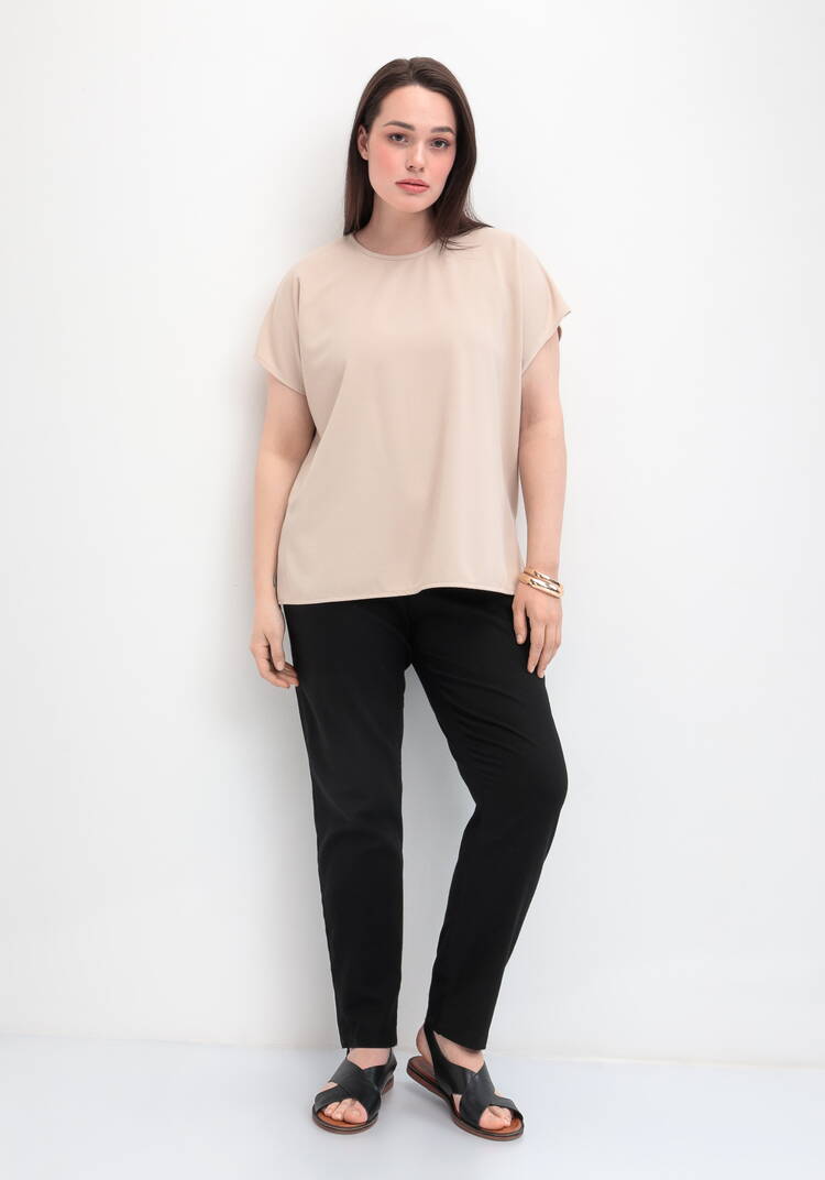 Брюки-бананы с завязками шир.  750, рис. 11