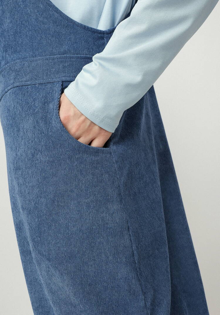 Сарафан из микровельвета на бретелях шир.  750, рис. 13