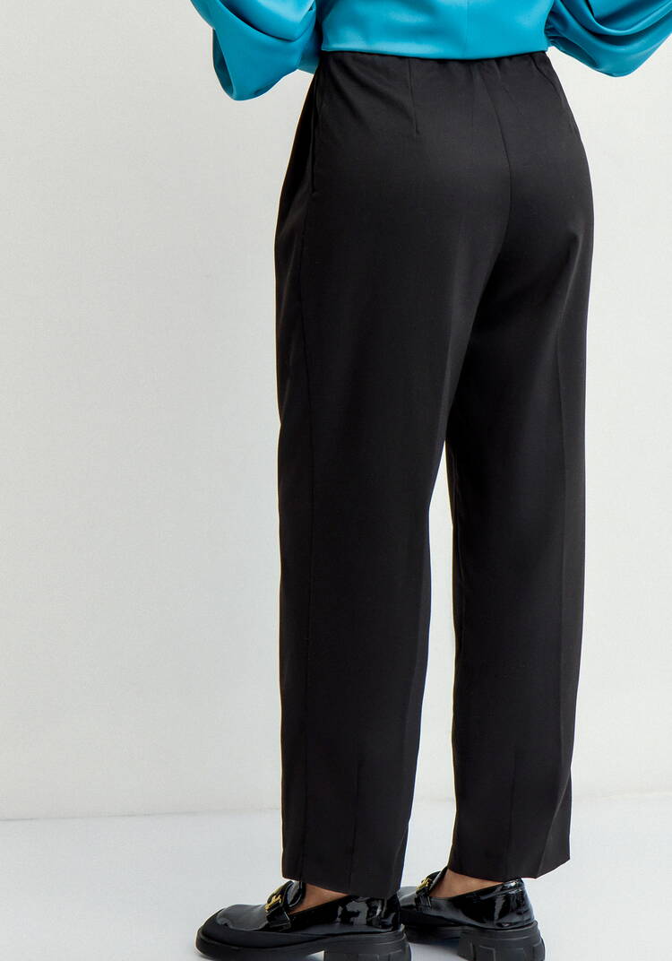 Брюки классические с защипами шир.  750, рис. 9