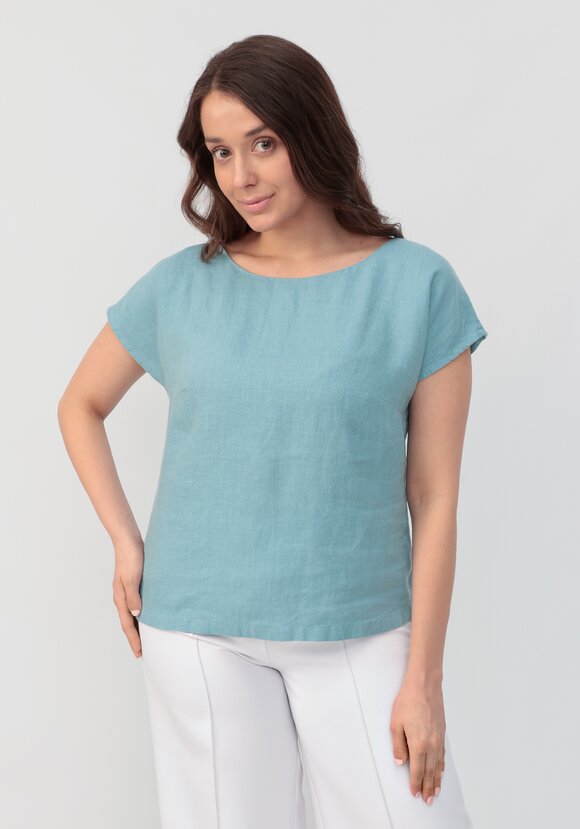 Блуза с удлиненной линией плеча Камилла шир.  580, рис. 13