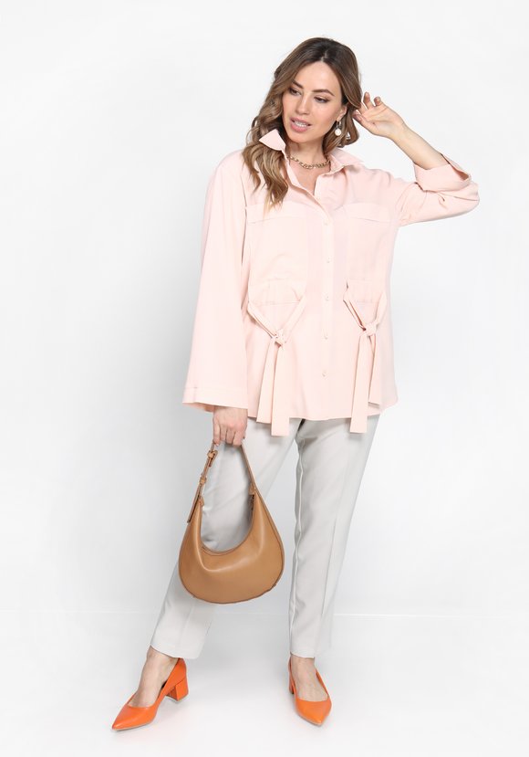 Брюки с стрелками Элеонора шир.  580, рис. 9