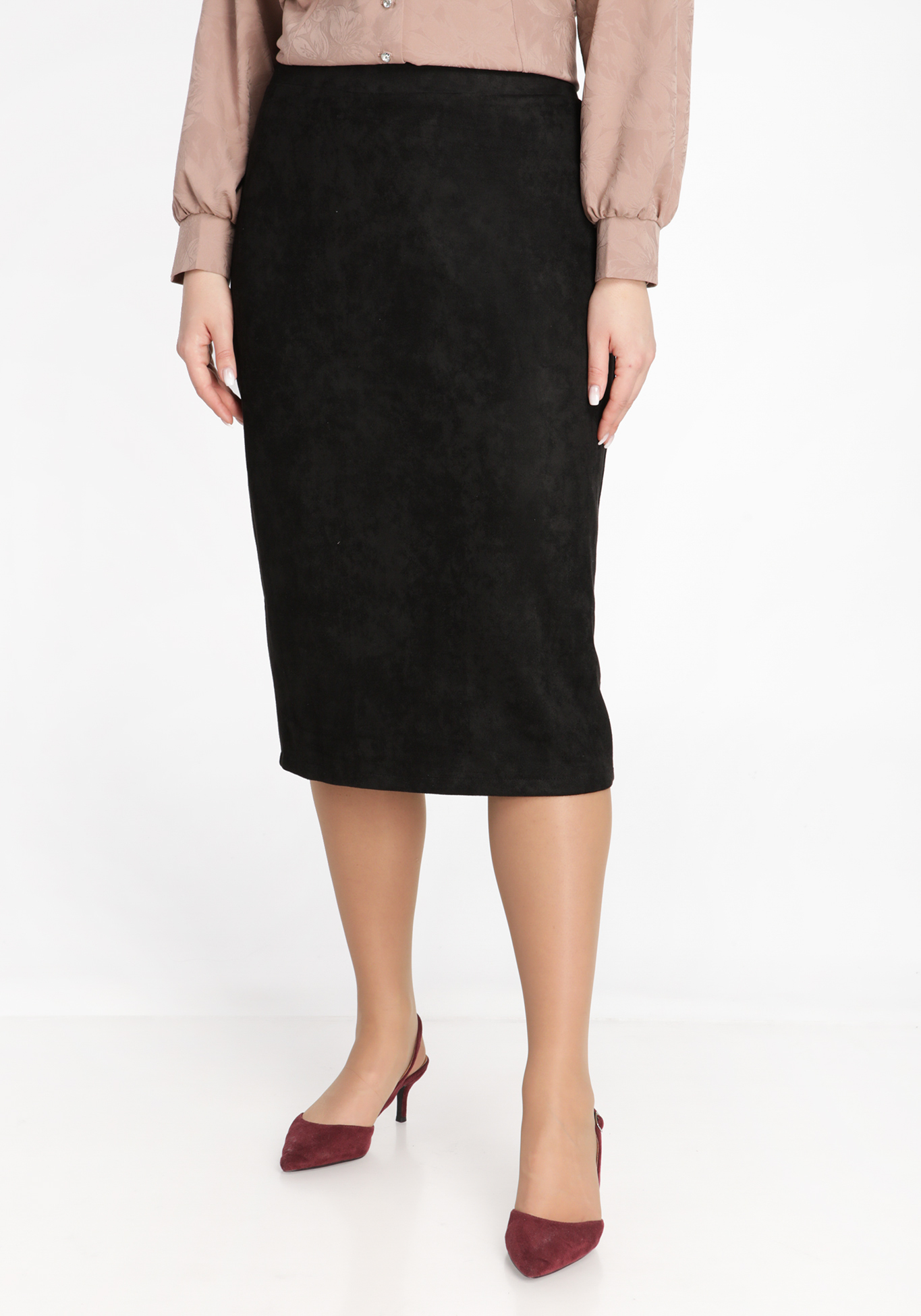 Юбка классическая со шлицей по спинке