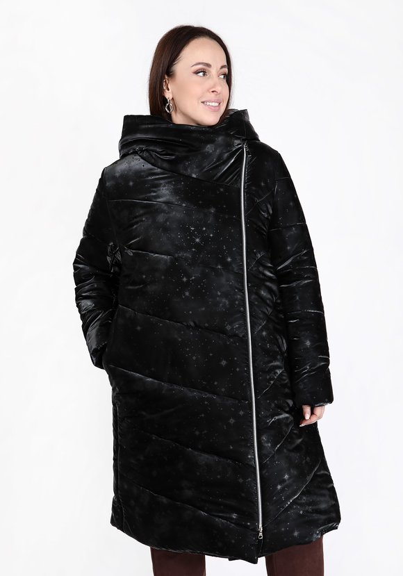 Пальто со светоотражающим эффектом шир.  580, рис. 10