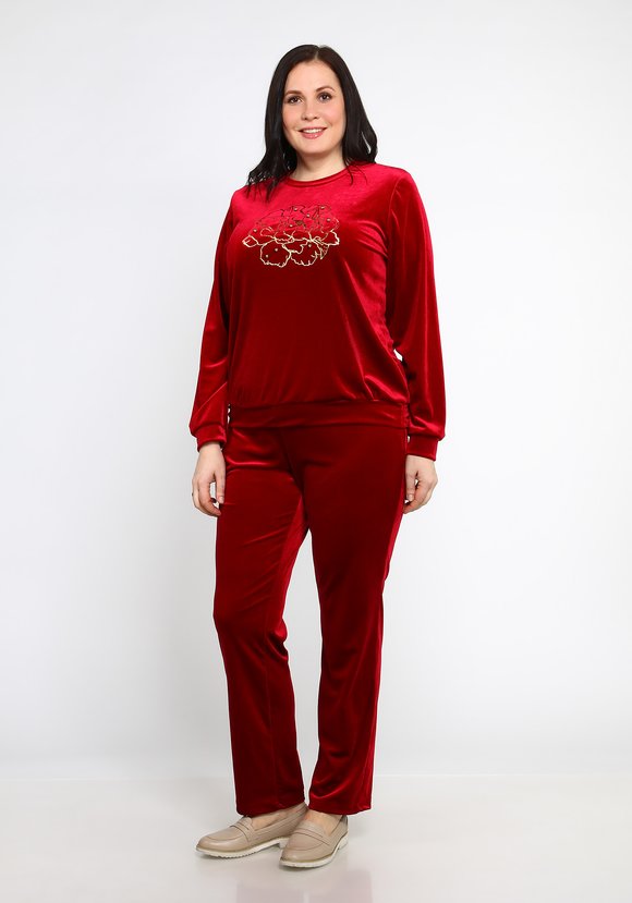 Костюм Бархатный шик шир.  580, рис. 10