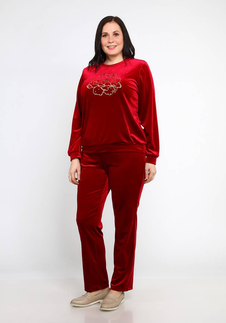 Костюм Бархатный шик шир.  750, рис. 10