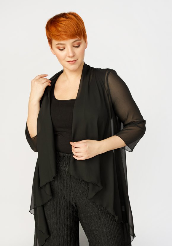 Накидка из шифона Габриэлла шир.  580, рис. 1