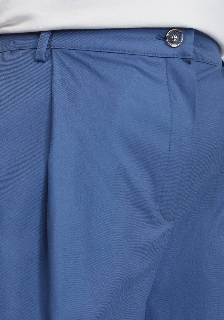 Брюки-кюлоты хлопковые шир.  750, рис. 7