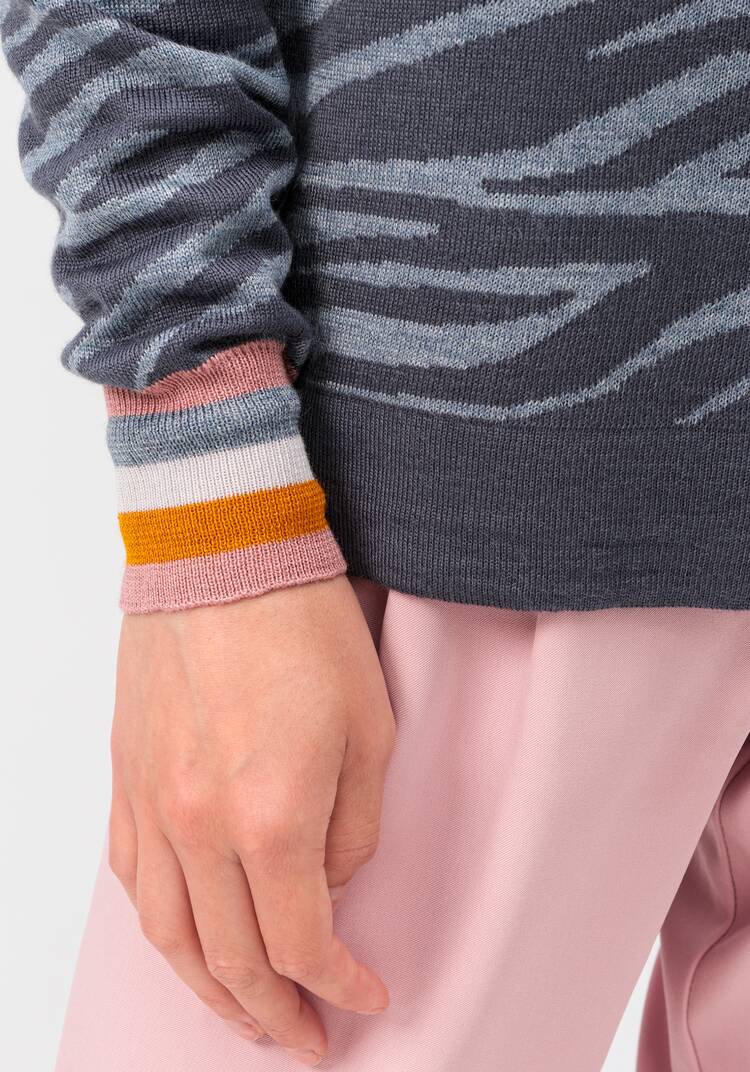 Джемпер с жаккардовым рисунком шир.  750, рис. 14