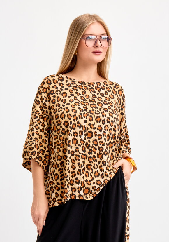 Костюм блуза с брюками Таисия шир.  580, рис. 10