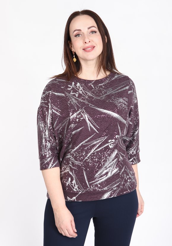 Блуза Драгоценный взгляд шир.  580, рис. 4