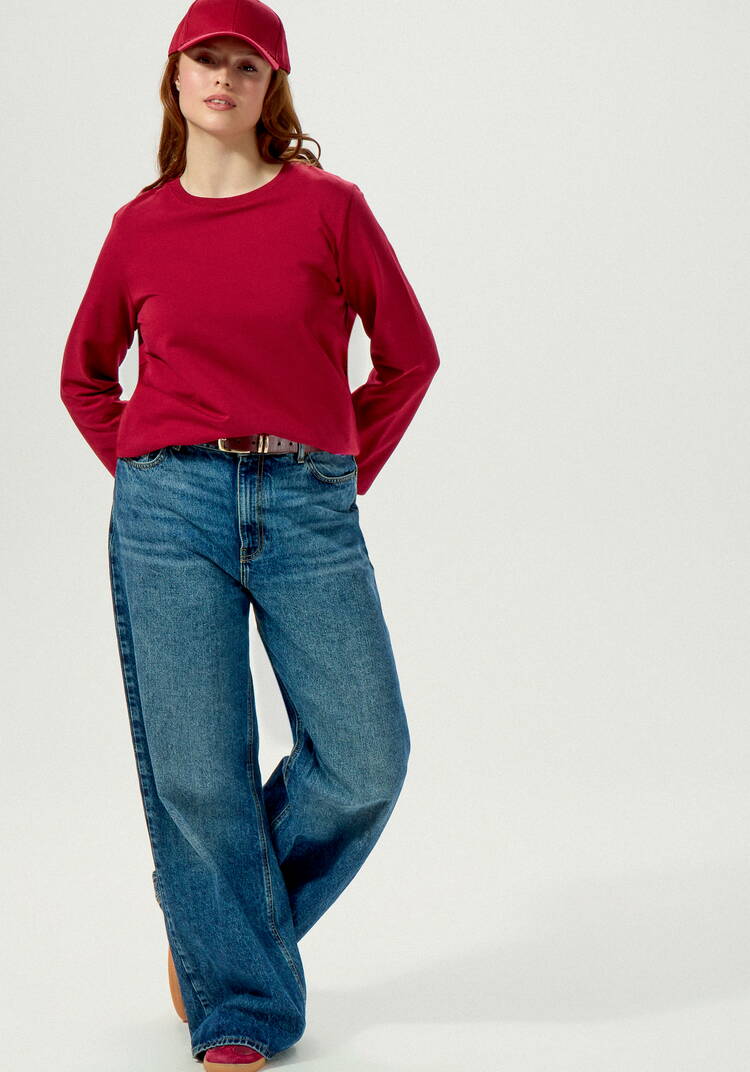 Лонгслив с нашивкой на спине шир.  750, рис. 50