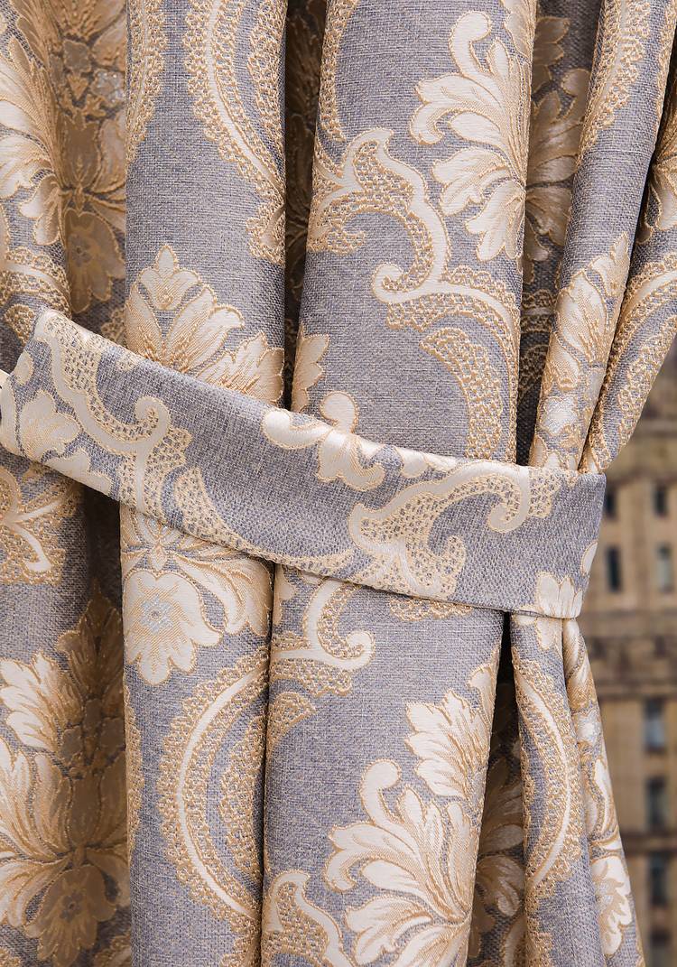 Комплект портьер из жаккарда Марго шир.  750, рис. 4