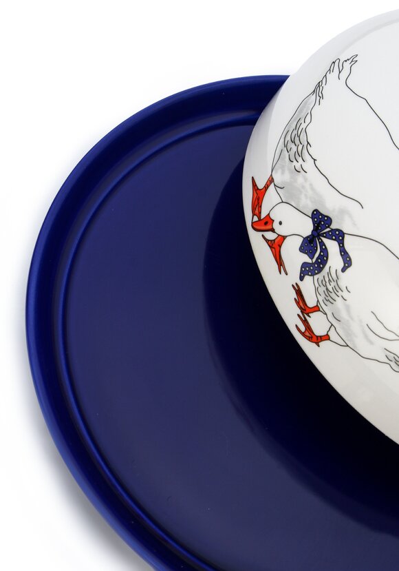 Блюдо сервировочное с крышкой шир.  580, рис. 23