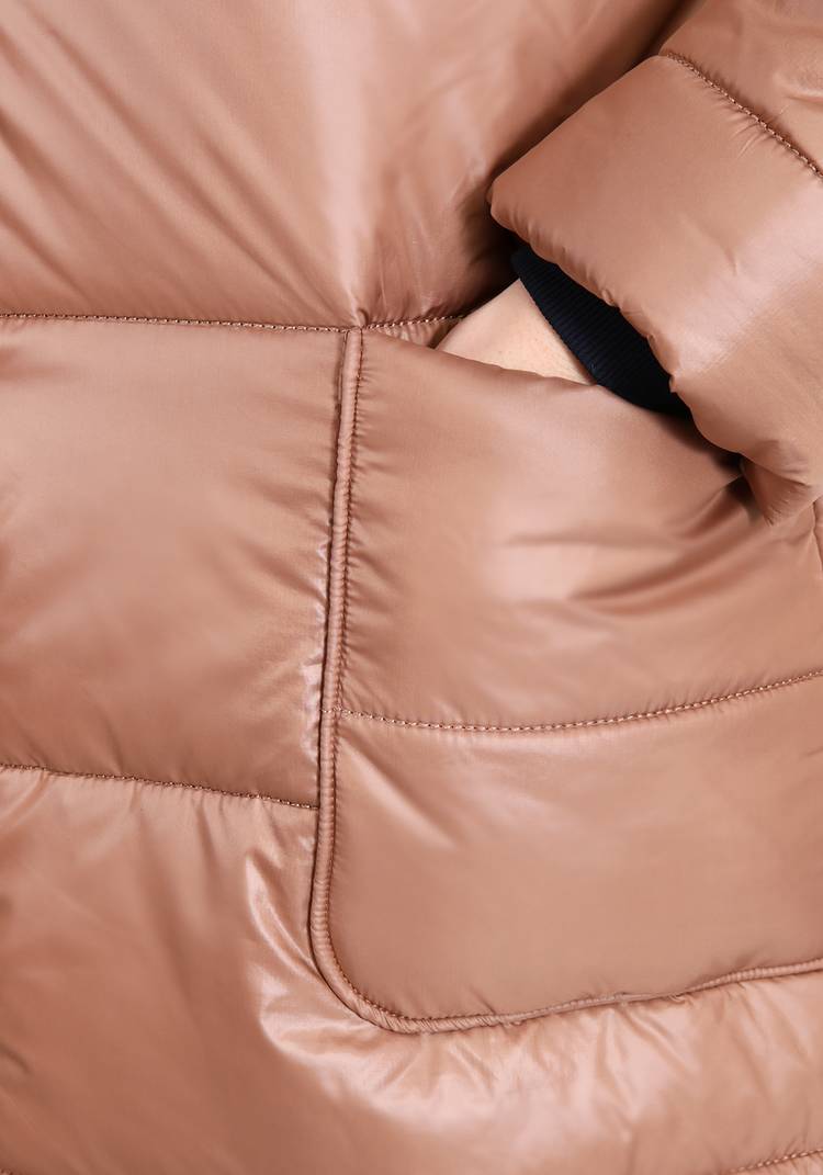 Пальто с горизонтальной стежкой шир.  750, рис. 8