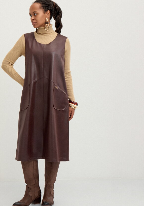 Сарафан трикотажный с напылением под кожу шир.  580, рис. 1