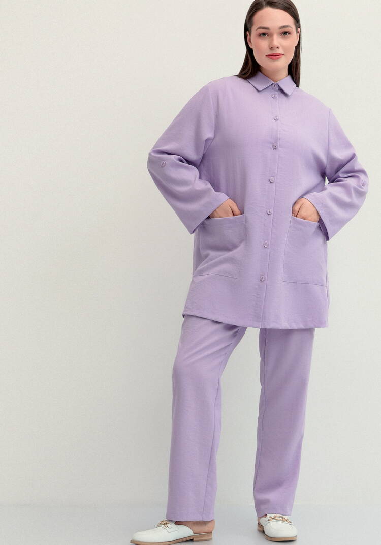 Кардиган с рубашечным воротником шир.  750, рис. 2
