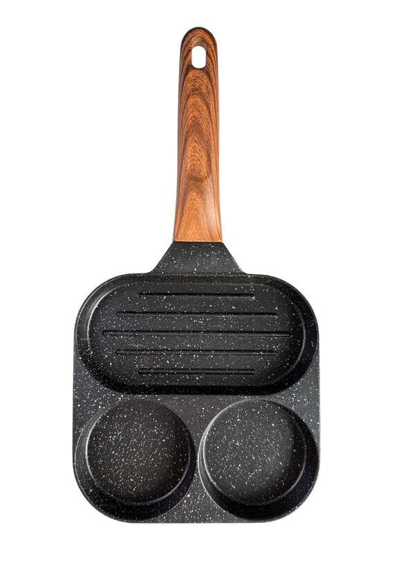 Литая сковорода для завтраков шир.  580, рис. 3