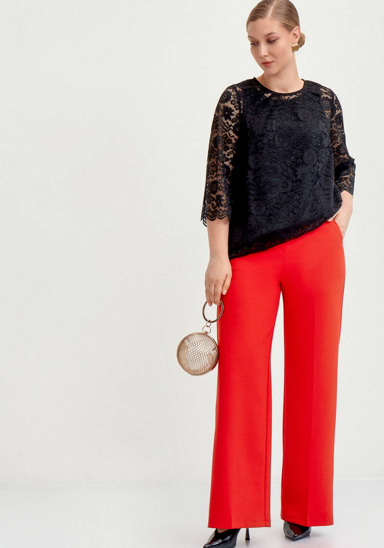 Туника из кружева с топом шир.  750, рис. 27