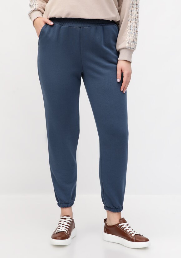 Брюки из футера на эластичной ленте шир.  580, рис. 1