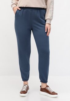 Брюки из футера на эластичной ленте