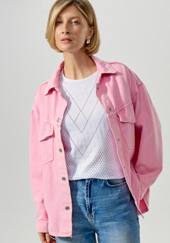 Футболка ажурная с графичным рисунком шир.  580, рис. 7