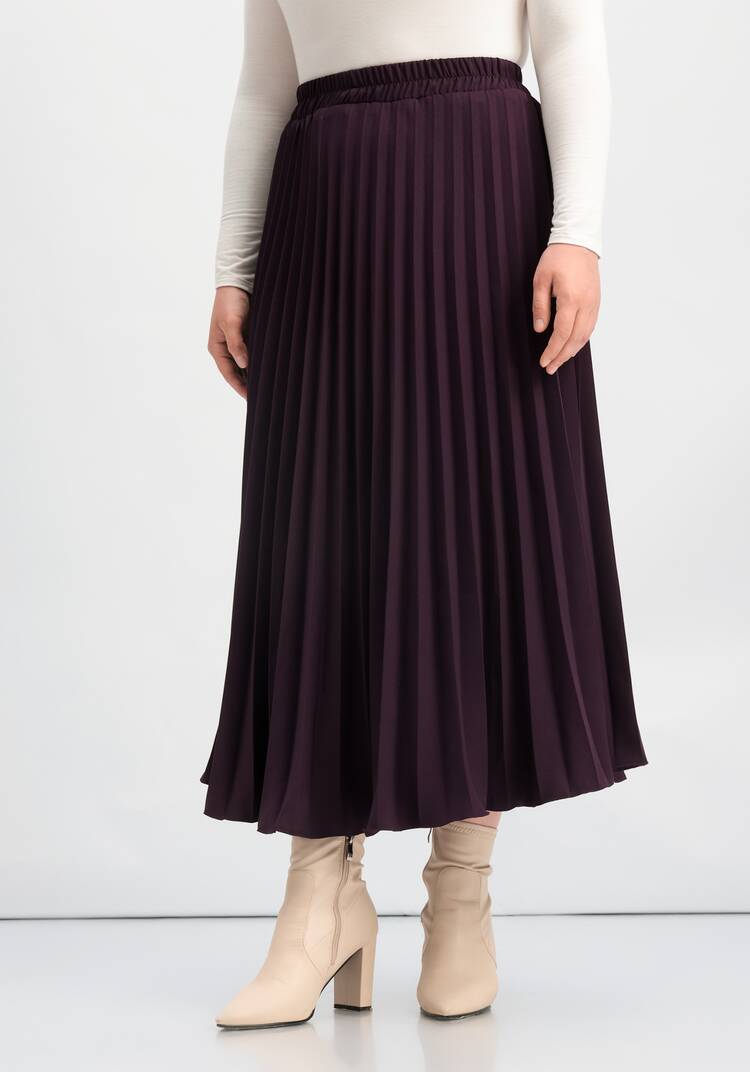 Юбка-миди гофре шир.  750, рис. 27